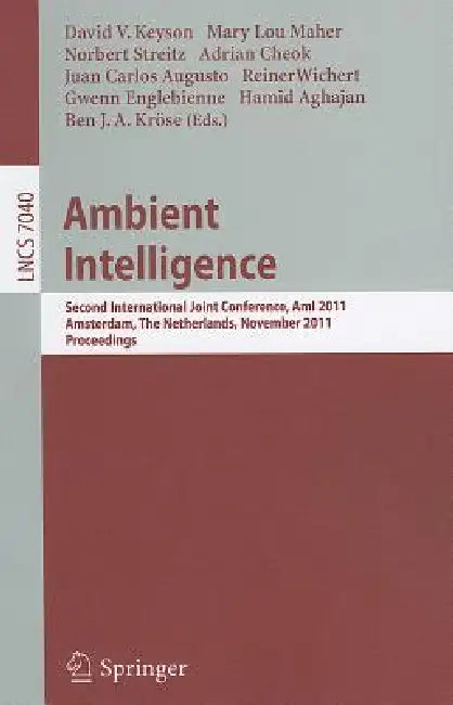 Buy Ambient Intelligence (English, David Keyson | Mary Lou Maher | Norbert Streitz) — BookShops.in