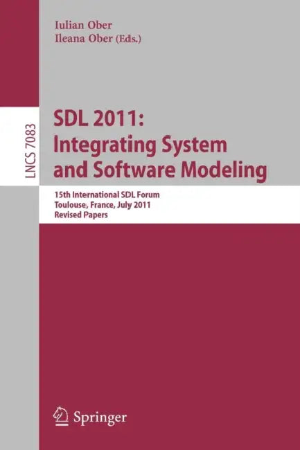 Buy Sdl 2011 (English, Iulian Ober | Ileana Ober) — BookShops.in