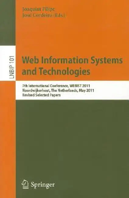 Buy Web Information Systems and Technologies (English, Joaquim Filipe | José Cordeiro) — BookShops.in