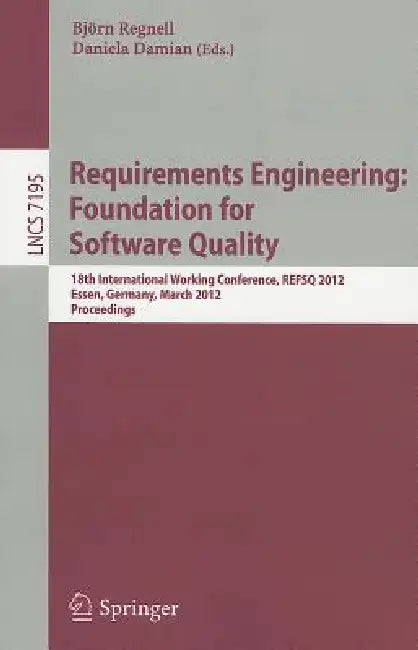 Buy Requirements Engineering (English, Björn Regnell | Daniela Damian) — BookShops.in
