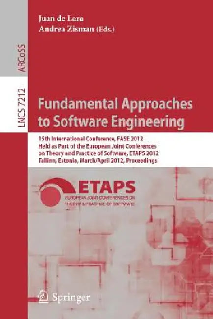 Buy Fundamental Approaches to Software Engineering (English, Juan De Lara | Andrea Zisman) — BookShops.in
