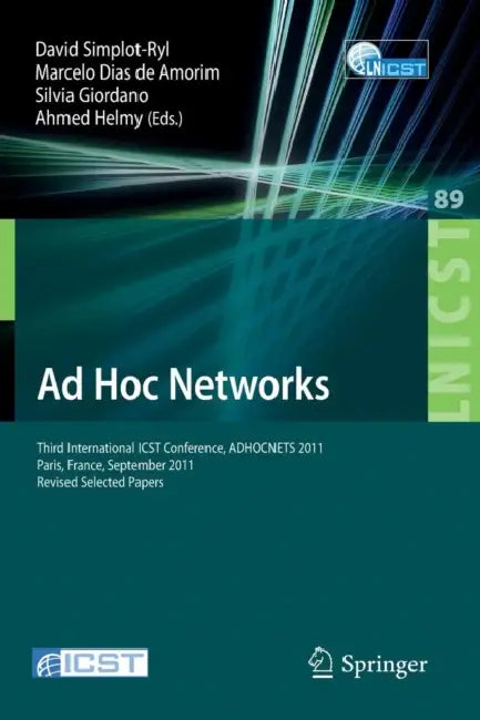 Buy AD Hoc Networks (English, David Simplot-Ryl | Marcelo Dias De Amorim | Silvia Giordano) — BookShops.in