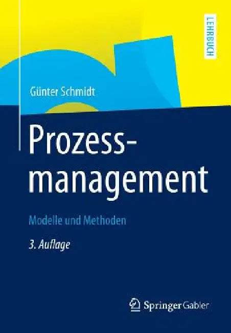 Prozessmanagement (English, Günter Schmidt)