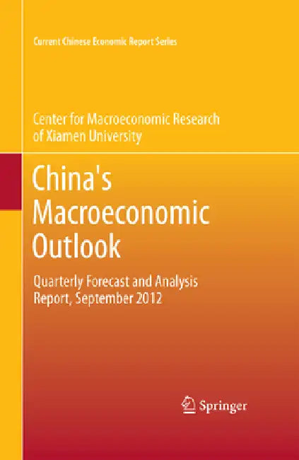 Buy China's Macroeconomic Outlook (English, Cmr of Xiamen University) — BookShops.in