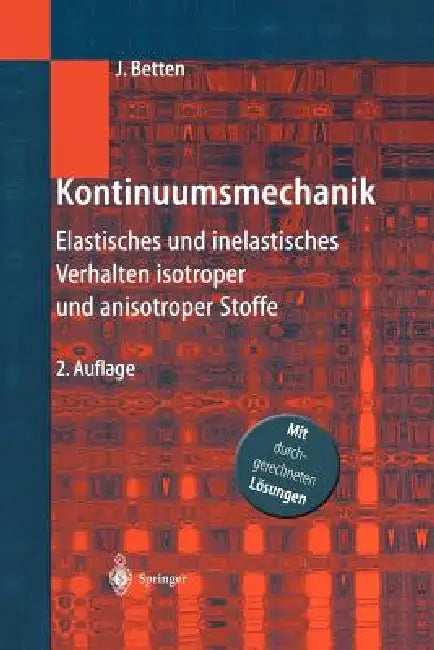 Buy Kontinuumsmechanik (English, Josef Betten) — BookShops.in
