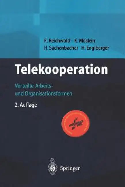 Buy Telekooperation (English, R. Reichwald | K. Möslein | H. Sachenbacher) — BookShops.in