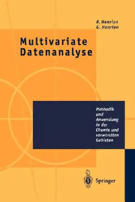 Multivariate Datenanalyse (English, Rene Henrion | Günter Henrion)