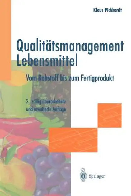 Buy Qualitätsmanagement Lebensmittel (English, Klaus Pichhardt) — BookShops.in