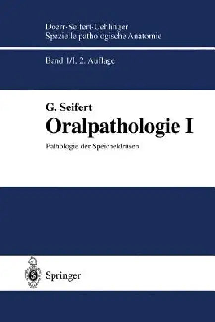 Buy Oralpathologie I (English, Gerhard Seifert) — BookShops.in