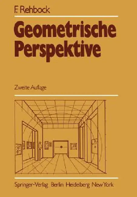 Buy Geometrische Perspektive (English, F. Rehbock) — BookShops.in