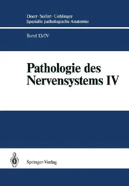 Buy Pathologie Des Nervensystems IV (English, Karl Schwechheimer) — BookShops.in