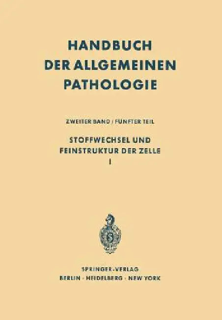 Stoffwechsel Und Feinstruktur Der Zelle I (English, Franz Büchner | F. Büchner | E. Mölbert)