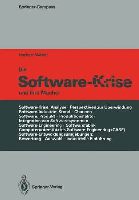 Buy Die Software-Krise Und Ihre Macher | by Herbert Weber | Springer | by Herbert Weber | Springer | by Herbert Weber | Springer | by Herbert Weber | Springer | by Herbert Weber | Springer | by Herbert Weber | Springer | by Herbert Weber | Springer | by Herbert Weber | Springer | by Herbert Weber | Springer | by Herbert Weber | Springer | by Herbert Weber | Springer | by Herbert Weber | Springer | by Herbert Weber | Springer | by Herbert Weber | Springer | by Herbert Weber | Springer | by Herbert We — BookShops.in