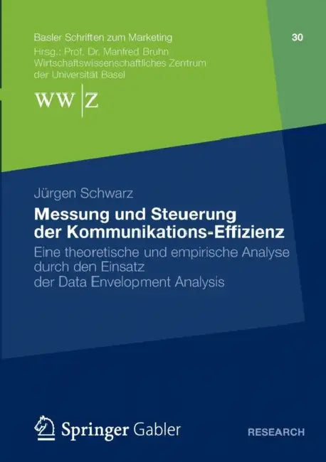 Buy Messung Und Steuerung Der Kommunikations-Effizienz (English, Jürgen Schwarz) — BookShops.in