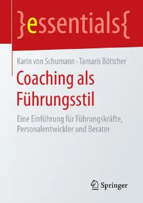 Buy Coaching ALS Führungsstil (English, Karin Von Schumann | Tamaris Böttcher) — BookShops.in