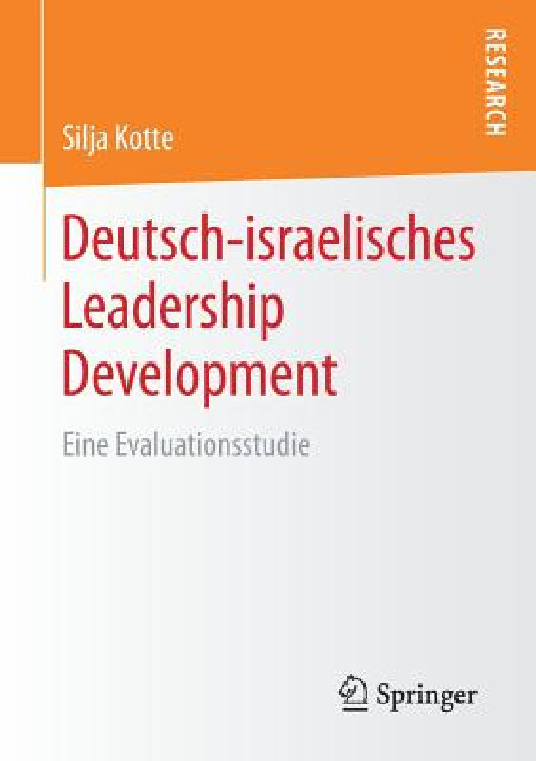 Buy Deutsch-Israelisches Leadership Development (English, Silja Kotte) — BookShops.in