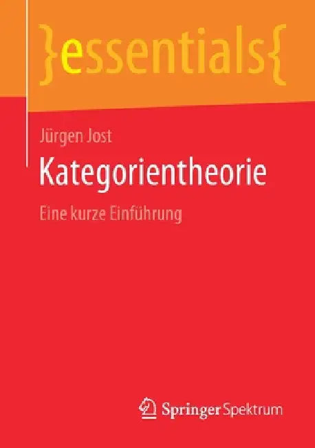 Buy Kategorientheorie (English, Jürgen Jost) — BookShops.in