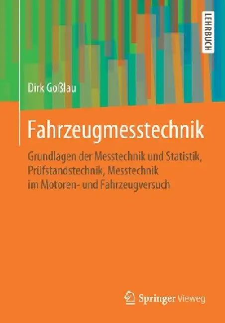 Buy Fahrzeugmesstechnik (English, Dirk Goßlau) — BookShops.in