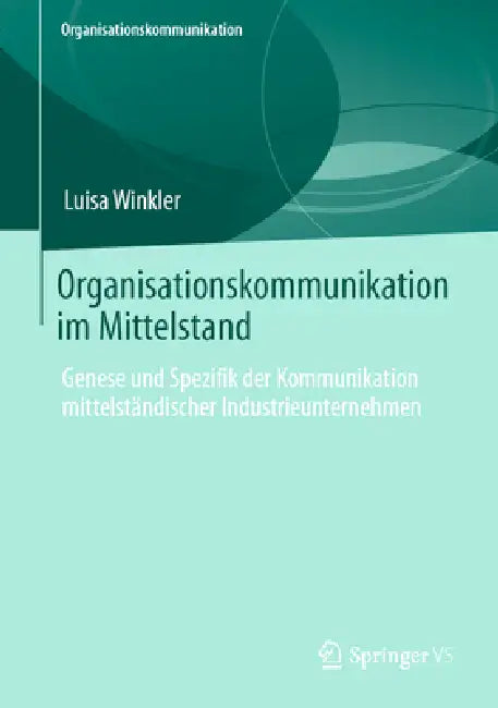 Organisationskommunikation Im Mittelstand (English, Luisa Winkler)