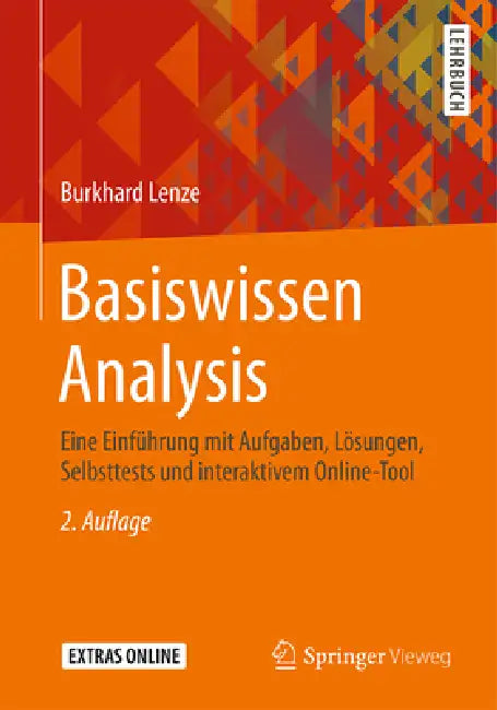 Buy Basiswissen Analysis (English, Burkhard Lenze) — BookShops.in