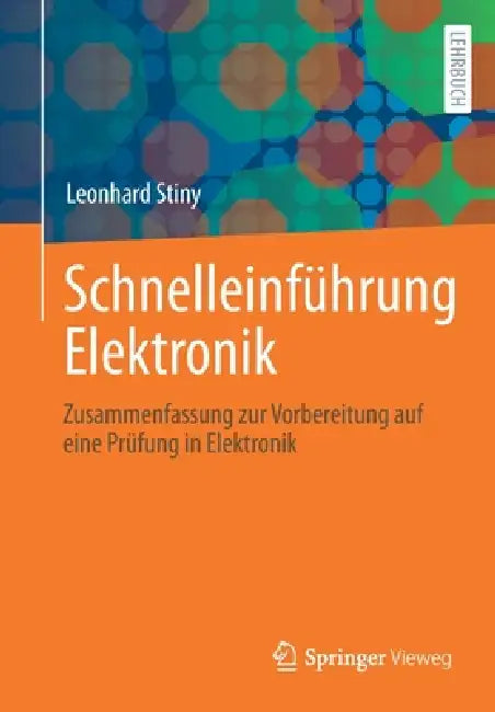 Buy Schnelleinführung Elektronik (English, Leonhard Stiny) — BookShops.in
