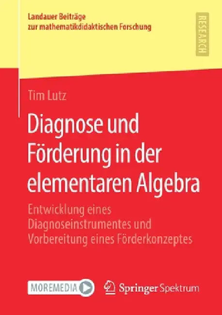 Buy Diagnose Und Förderung in Der Elementaren Algebra (English, Tim Lutz) — BookShops.in