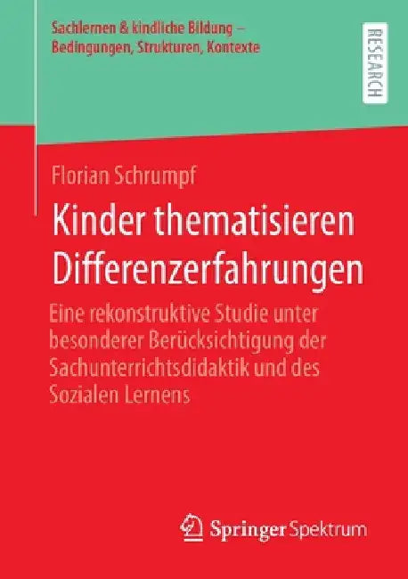 Buy Kinder Thematisieren Differenzerfahrungen (English, Florian Schrumpf) — BookShops.in