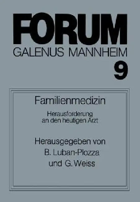 Buy Familienmedizin (English, Boris Luban-Plozza | P. Bernachon) — BookShops.in