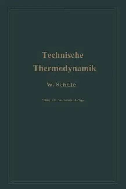 Buy Technische Thermodynamik (English, Wilhelm Schüle) — BookShops.in