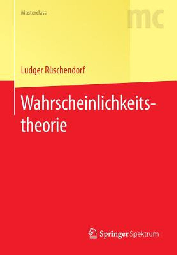 Buy Wahrscheinlichkeitstheorie (English, Ludger Rüschendorf) — BookShops.in