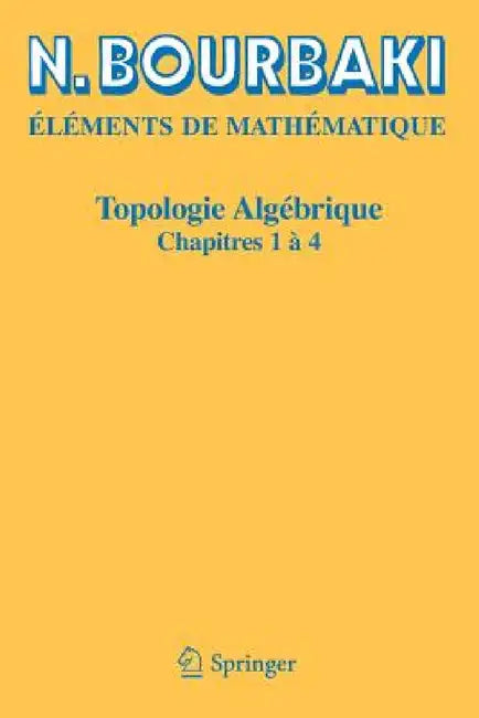 Buy Topologie Algébrique (English, N. Bourbaki) — BookShops.in
