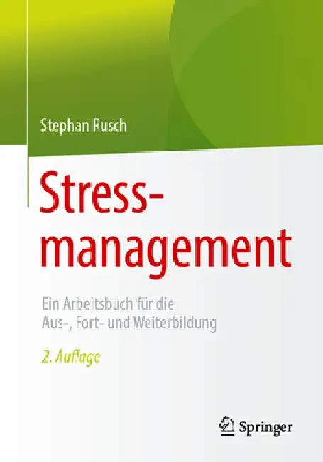 Buy Stressmanagement (English, Stephan Rusch) — BookShops.in