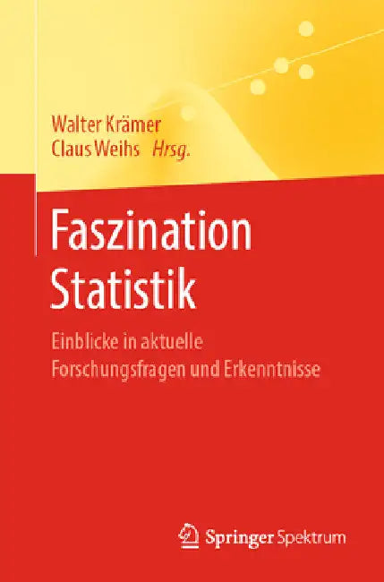 Buy Faszination Statistik (English, Walter Krämer | Claus Weihs) — BookShops.in
