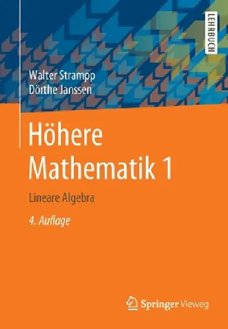 Höhere Mathematik 1 (English, Walter Strampp | Dörthe Janssen)