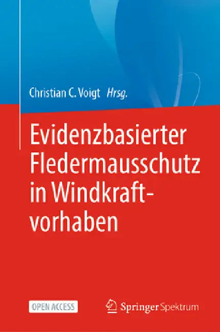 Buy Evidenzbasierter Fledermausschutz in Windkraftvorhaben (English, Christian C. Voigt) — BookShops.in