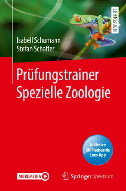 Prüfungstrainer Spezielle Zoologie (English, Isabell Schumann | Stefan Schaffer)