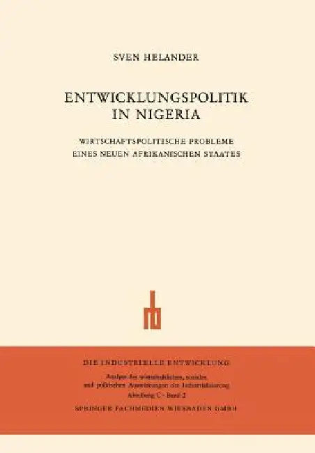 Entwicklungspolitik in Nigeria (English, Sven Helander)