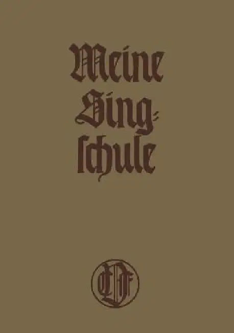 Buy Meine Singschule (English, Paul Becker) — BookShops.in