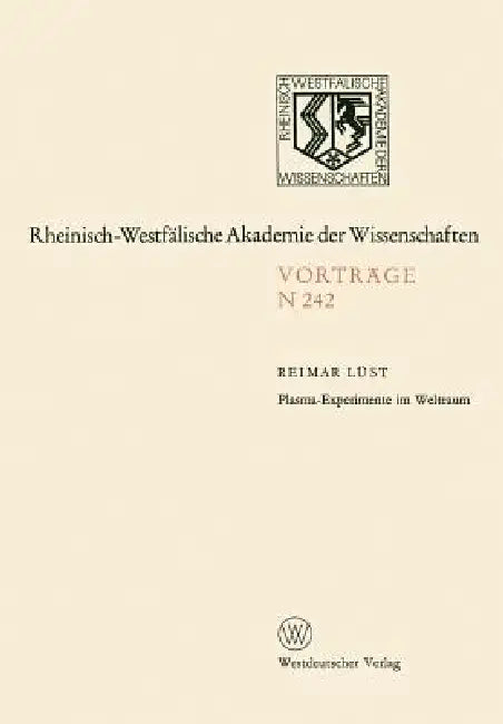 Buy Plasma-Experimente Im Weltraum (English, Reimar Lüst) — BookShops.in