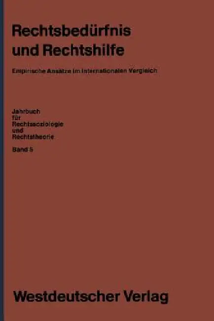 Buy Rechtsbedürfnis Und Rechtshilfe (English, Erhard Blankenburg | Wolfgang Kaupen) — BookShops.in