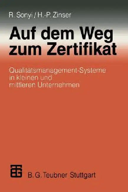 Buy Auf Dem Weg Zum Zertifikat (English, Richard Sonyi | Hans-Peter Zinser) — BookShops.in