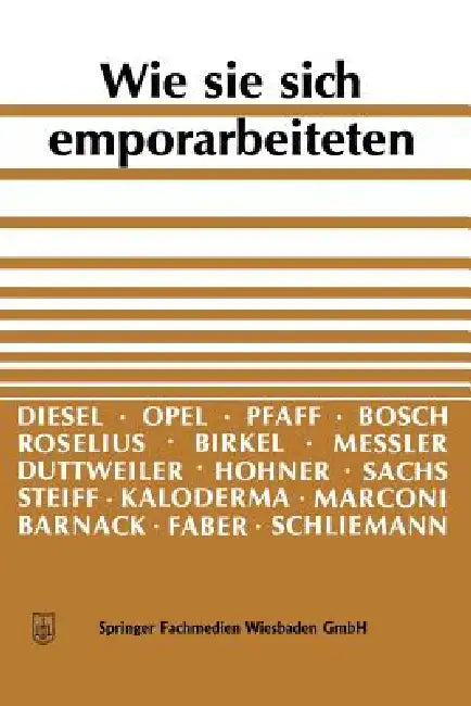 Buy Wie Sie Sich Emporarbeiteten (English, Schriftleitung Des "Aufstiegs") — BookShops.in