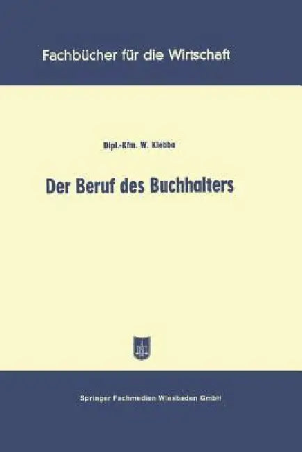 Buy Der Beruf Des Buchhalters (English, Walter Klebba) — BookShops.in