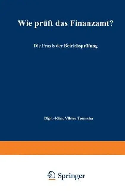 Buy Wie Prüft Das Finanzamt? (English, Viktor Tomscha) — BookShops.in