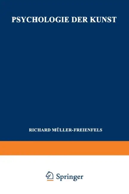 Buy Psychologie Der Kunst (English, Richard Müller-Freienfels) — BookShops.in