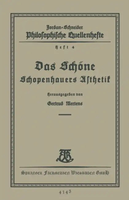 Buy Das Schöne (English, Gertrud Mertens) — BookShops.in