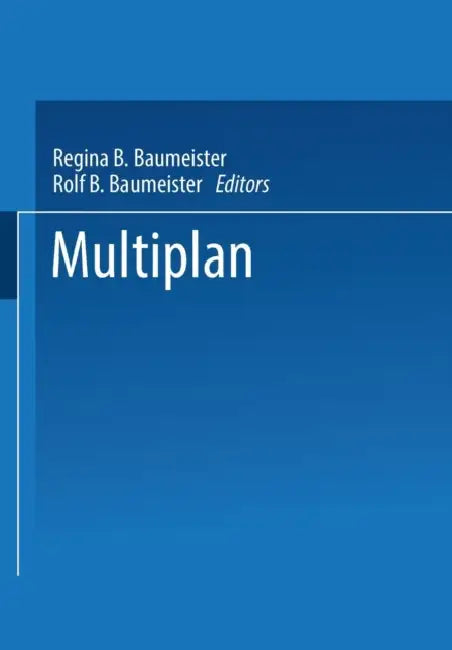 Buy Multiplan (English, Regina B. Baumeister | Rolf B. Baumeister) — BookShops.in