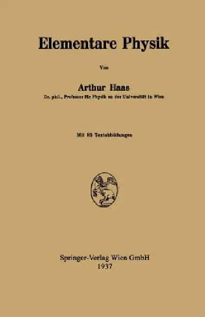 Buy Elementare Physik (English, Arthur Haas) — BookShops.in