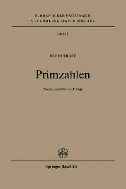 Buy Primzahlen (English, E. Trost) — BookShops.in