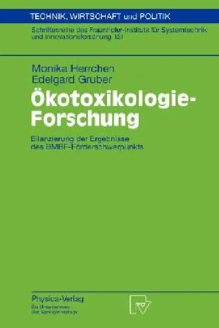 Buy Ökotoxikologie-Forschung (English, E. Böhm | Monika Herrchen | U. Hommen) — BookShops.in